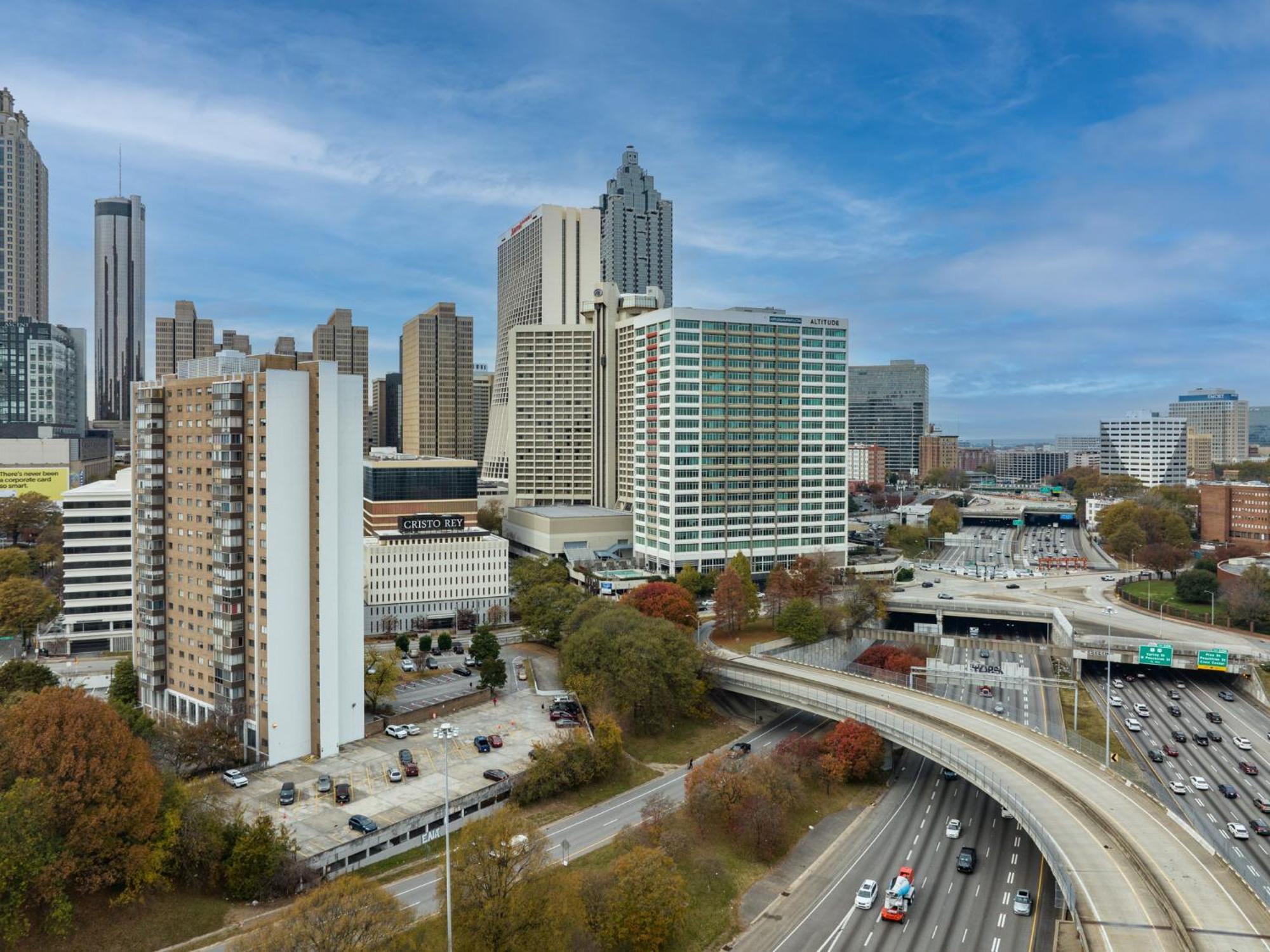21Floor-Renovated 2Br,1Bath King And Queen Bed And Parking Atlanta Extérieur photo